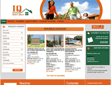 Tablet Screenshot of iqbienesraices.com